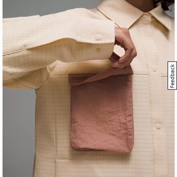 Lululemon Grid Fleece Hiking over shirt size 4 - Picture 7 of 8